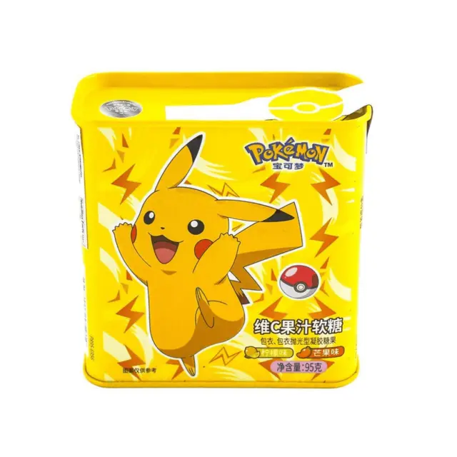 Leda Pokemon Vitamin C Fruit Juice Gummies Lemon & Mango ΧΓ 95gr