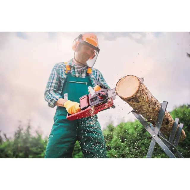 Einhell 4501780 - GE-LC 36/35 - Αλυσοπρίονο Μπαταρίας 4.72kg με Λάμα 35cm (Χωρίς Μπαταρία - Φορτιστή) 2