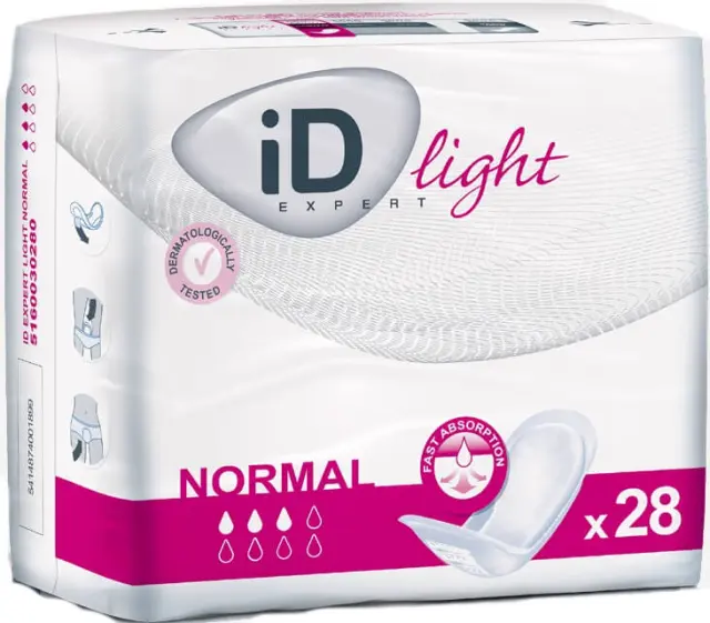 Σερβιέτες ακράτειας ID Light Normal 28 τεμαχίων