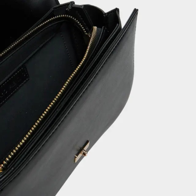 Valentino Bags - Γυναικεία Τσάντα Ώμου Alpheus VBS8GA09-001 Μαύρο 3