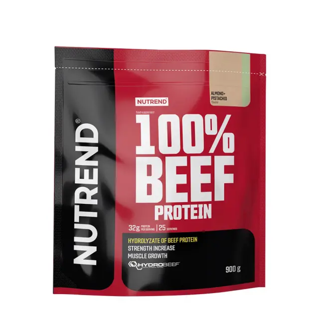 Nutrend 100% Beef Protein Almond Pistachio, 900 g