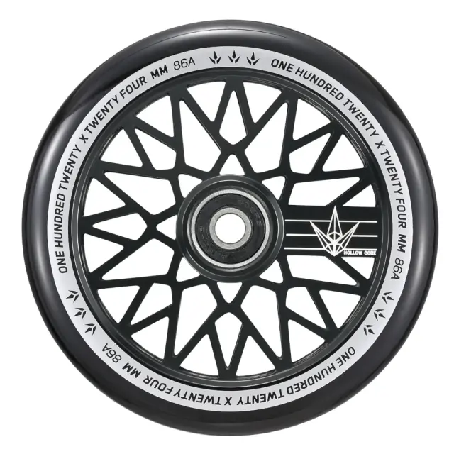 BLUNT Diamond Hollow Wheels 120 - Black/Black