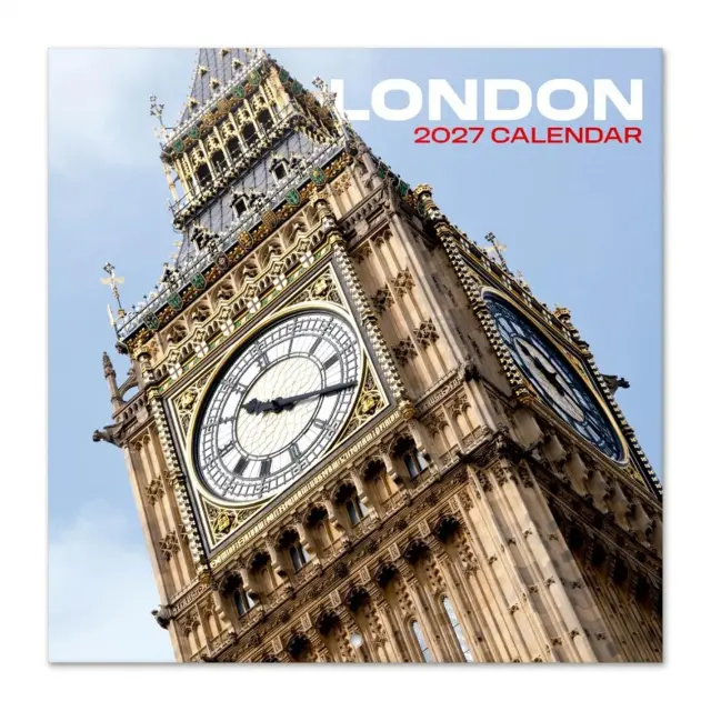 HMEΡΟΛΟΓΙΟ ΤΟΙΧΟΥ LONDON 2027 30X30 CALENDAR CP27073
