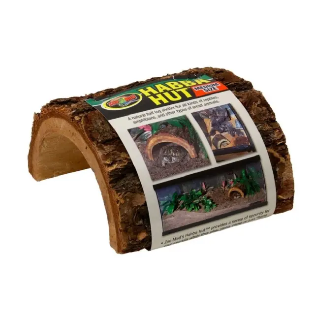 Zoo Med Habba Hut Διακοσμητική Ξύλινη Φωλιά Small 10x6x9cm