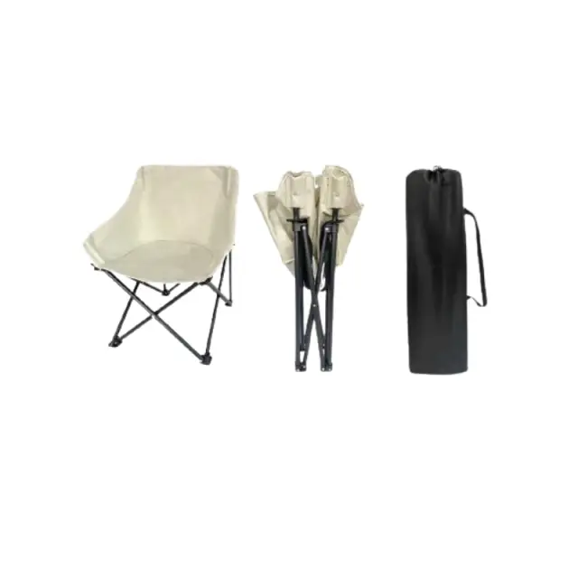 Πτυσσόμενη καρέκλα camping - 1056 - 271017 - Beige 2