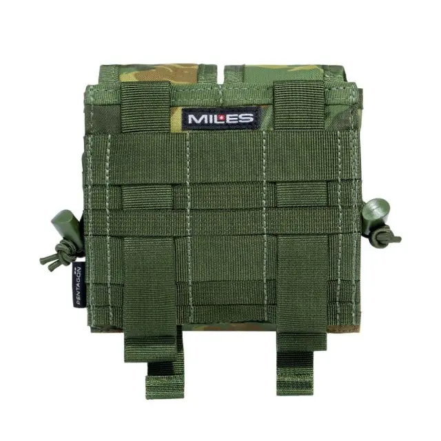 Pentagon Double Multi Pouch Camo-Διπλή Θήκη Γενικής Χρήσης Camo - 56-GR.CAMO-Ελληνική 2