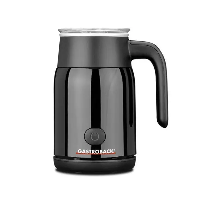 Gastroback Αφρογαλιέρα Latte Magic 500W Black (42326)
