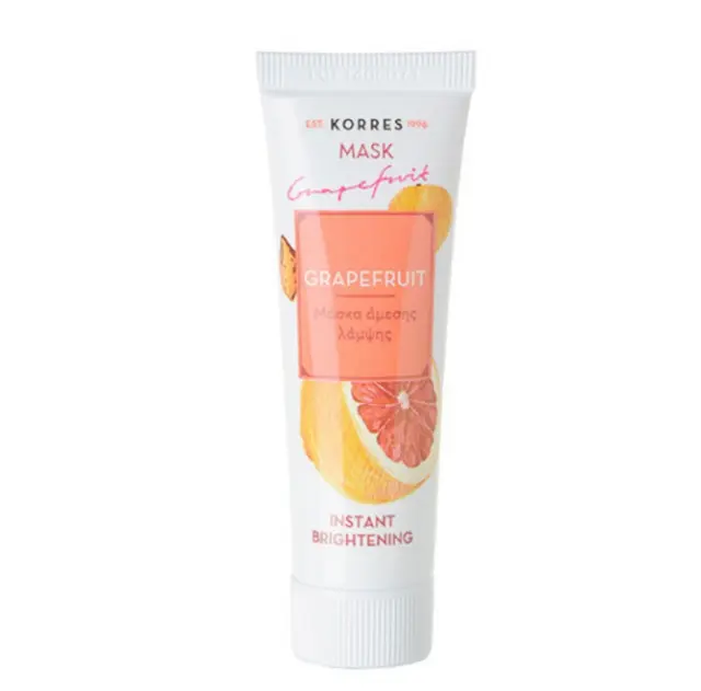 Korres Face Mask Grapefruit Μάσκα Άμεσης Λάμψης 18ml