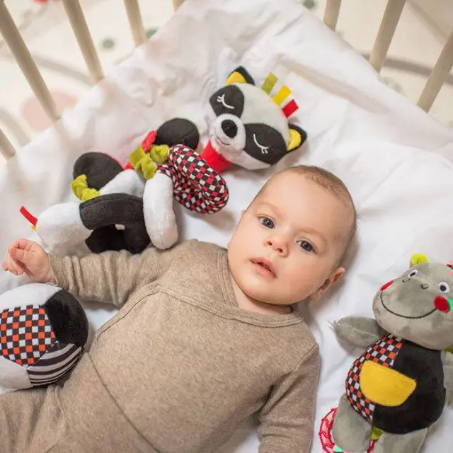 BabyOno C:More Εκπαιδευτικό Παιχνίδι Μπάλα με ήχο κουδουνίστρας για 0+ μηνών BN638 2