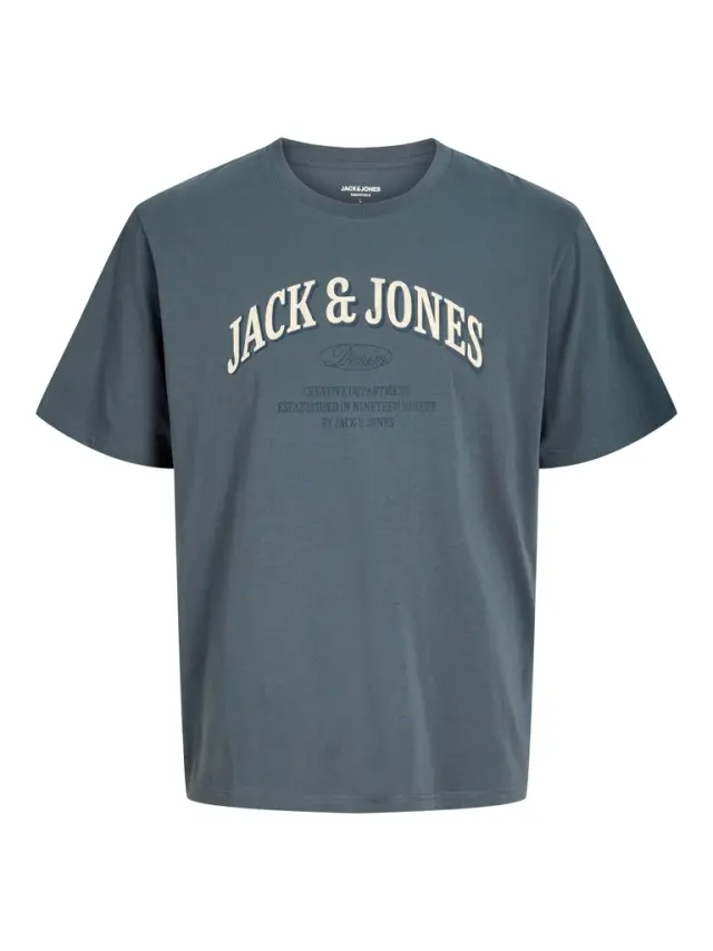 JJEDENVER LOGO TEE SS O-NECK SN - Turbulence