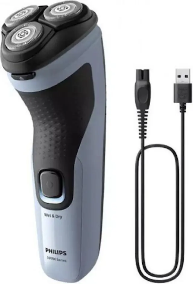 Philips X3003/00 Ξυριστική Μηχανή Προσώπου Επαναφορτιζόμενη 2