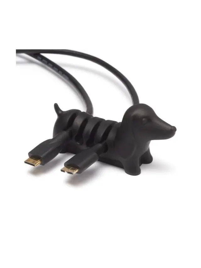 Thinkinggifts Οργανωτής Καλωδίων Kord Keeper Black/ KKBLK (THINKINGGIFTS)