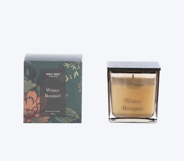 Nef-Nef Homeware Αρωματικό Κερί Winter Bouquet 200gr Petrol