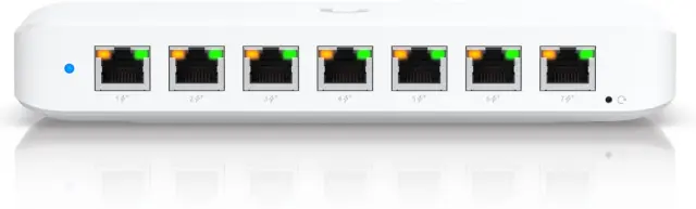 Ubiquiti Ultra Managed L2 Gigabit Ethernet (10-100-1000) Power over Ethernet (PoE) White