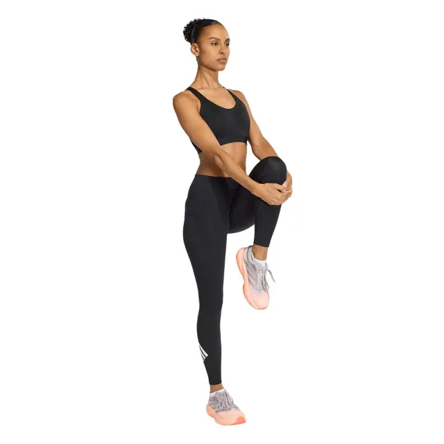 adidas Performance Women's Optime Essentials Workout High Support Bra Μαύρο JX5493 (adidas Performance) 3