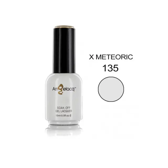 Ημιμόνιμο επαγγελματικό βερνίκι ANGELACQ 15ML - 0.5FL.OZ 135 X Meteoric