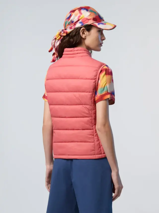 North Sails - Γυναικείο Αμάνικο Μπουφάν Naomi Vest 000001-000-0160 Κοραλλί 3