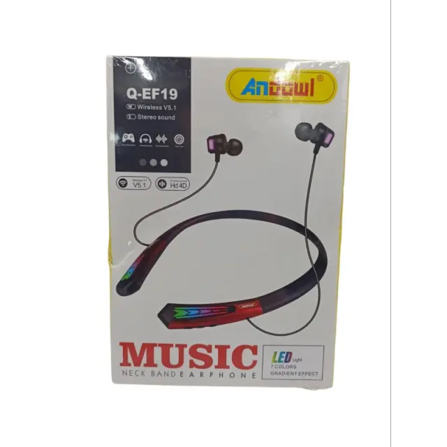 Andowl Αθλητικά Ακουστικά Bluetooth με Κρεμαστό Λαιμό Q-EM20 3