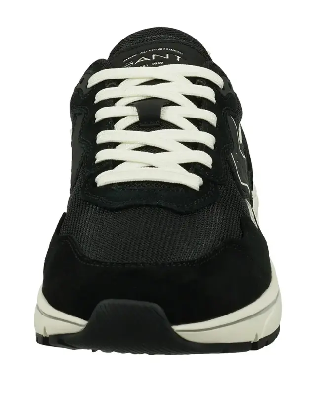 Ανδρικά Δερμάτινα Sneakers Gant Jaybro 30637871 G00 Μαύρα Μαύρο - 45 3