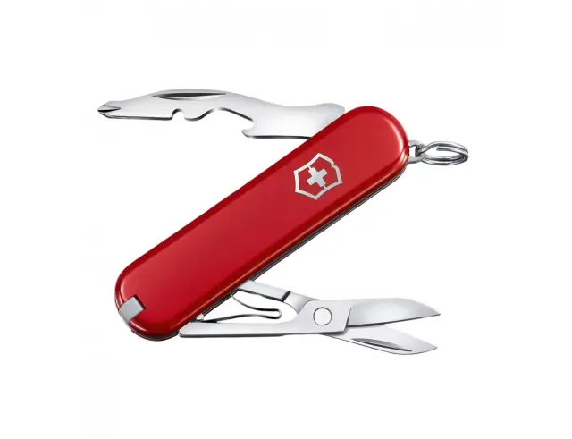 Ελβετικός Σουγιάς Victorinox Jetsetter με 7 λειτουργίες και μήκος 5.8cm - Red0.6263