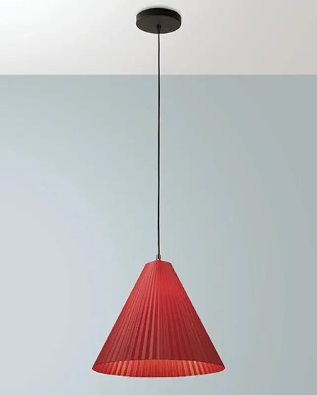 Cone 3758-40 φωτιστικό μονόφωτο κόνος Burgundy