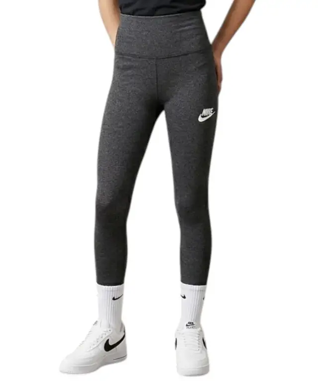 Nike - Αθλητικό Παιδικό Κολάν High-Waist Luminous 36I104-023 Μαύρο - 4 ετών