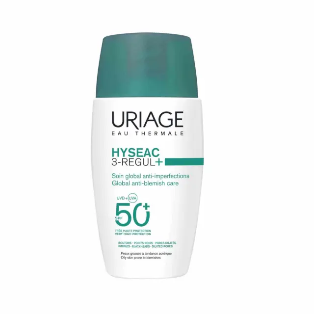 Uriage Hyseac 3-regul+ Κρέμα Προσώπου Ημέρας με SPF50 κατά των Ατελειών 50ml 3