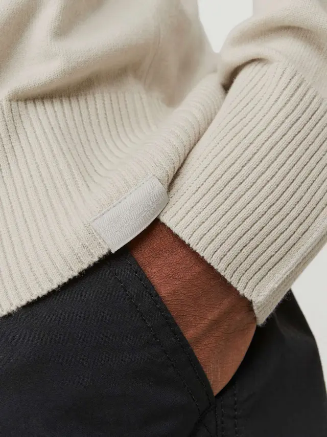 JCOCOLLECTIVE KNIT CREW NECK Moonbeam 2