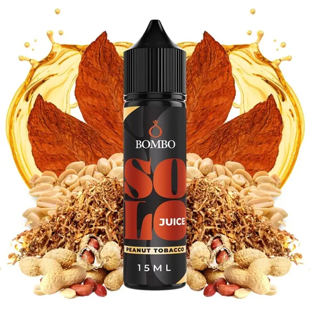Bombo Solo Juice Peanut Tobacco 15ml/60ml Flavorshot