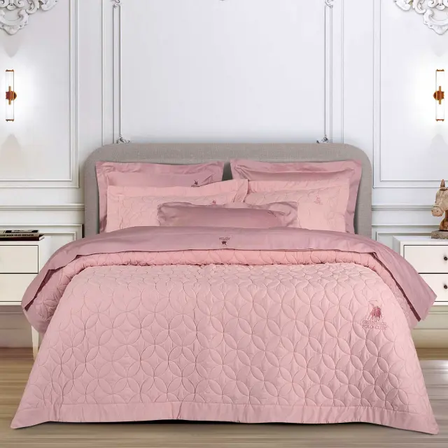 Ζεύγος Μαξιλαροθήκες 50x70+8 Oxford Classic Greenwich Polo Club 2359 Nude 100% Microfiber 2