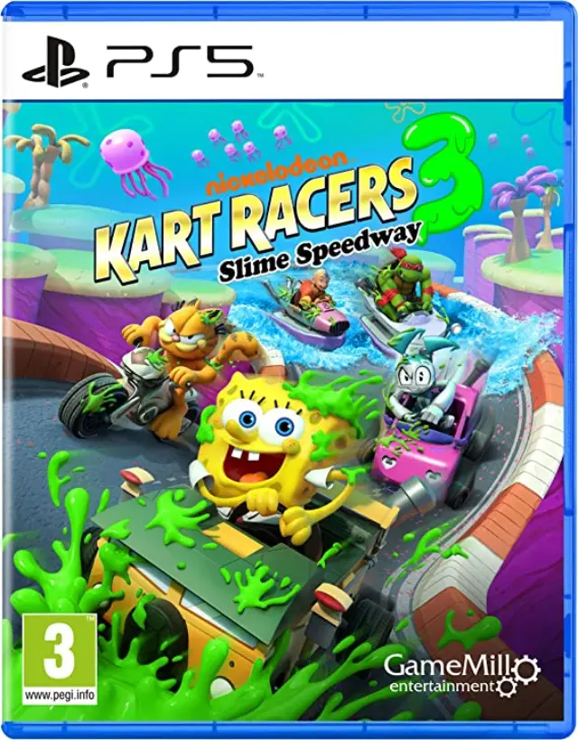 PlayStation 5 Nickelodeon Kart Racers 3 Slime Speedway