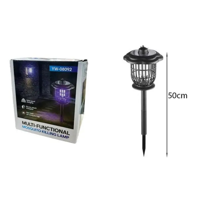 Ηλιακή Εντομοπαγίδα Λάμπα YW-08092 - Multi-functional Mosquito Killing Lamp 3