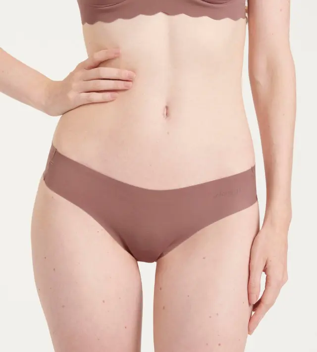Sloggi Σλιπ Zero Microfibre 2.0 Hipstring Κακάο 2-Pack 2