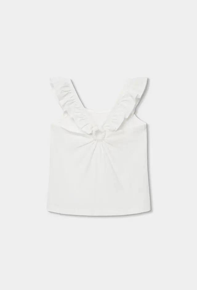 Boboli Knit t-shirt flame για κορίτσι 433112-1111 2