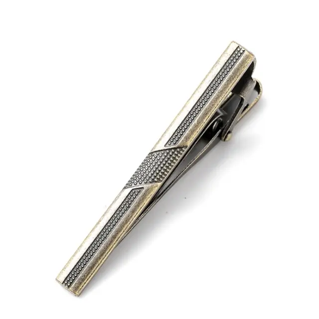 Ασημί Κλιπ Γραβάτας 5 cm – LGD-TC/ANTIQUE/39 3