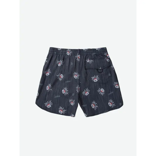 Emerson Men's Printed Swimshorts (201.EM507.15-PR 196 OFF BLACK) - Μαύρο 2