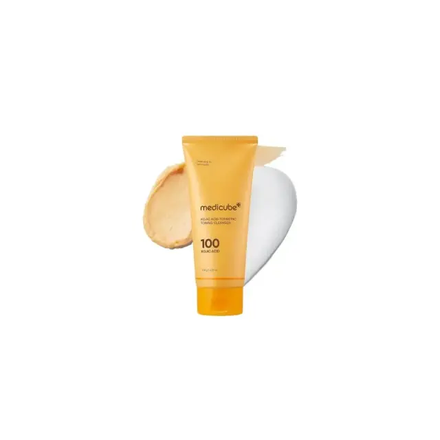 Medicube Kojic Acid Turmeric Toning Cleanser Καθαριστικό Προσώπου για Θαμπάδα, Ανομοιόμορφο Τόνο και Υφή, 120gr
