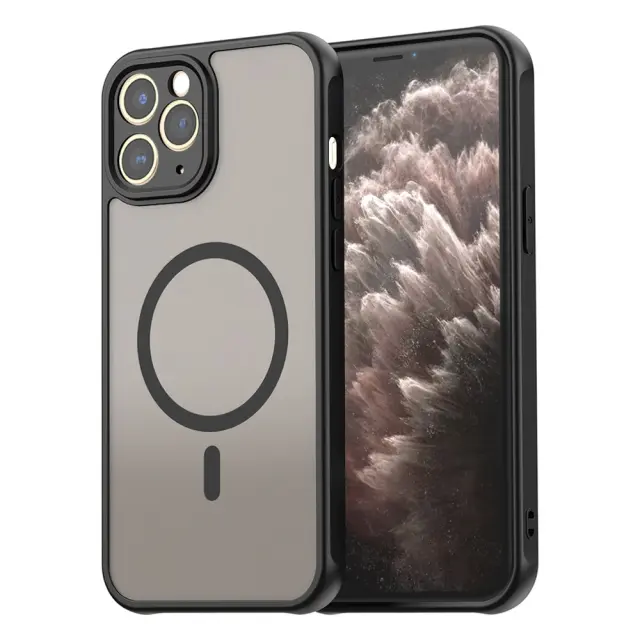 Techsuit® HaloFrost II MagSafe Θήκη για iPhone 11 Pro- Black