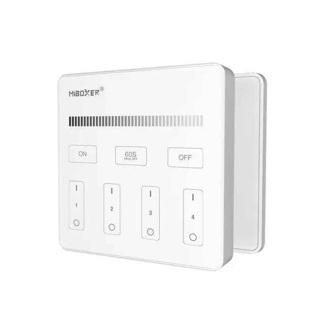 ΕΛΕΓΚΤΗΣ LED ΜΟΝΟΥ ΧΡΩΜΑΤΟΣ 4 ΖΩΝΩΝ ACA A-B1-W ΛΕΥΚΟΣ IP20 / A-B1-W 2