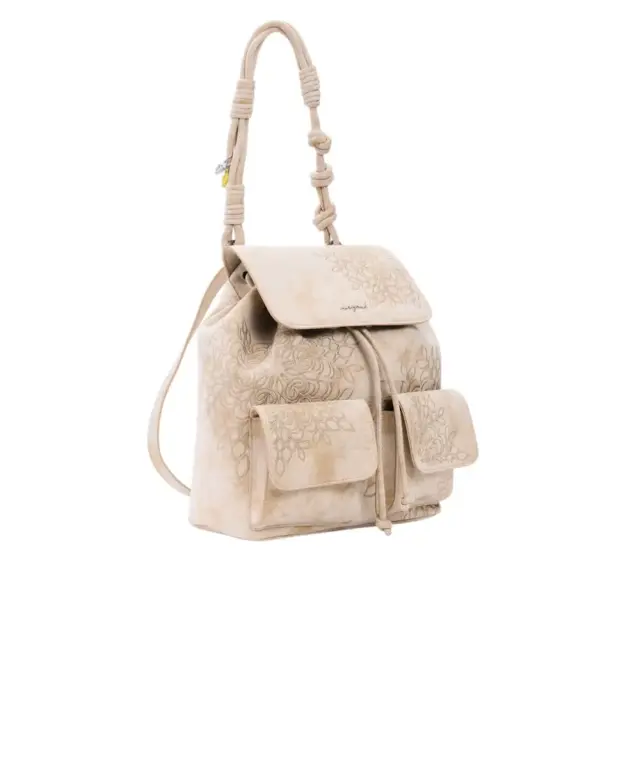 Desigual - Γυναικεία Τσάντα 'Ωμου Sierra Prisma Mini 26SAKP40-1018 Μπεζ 2