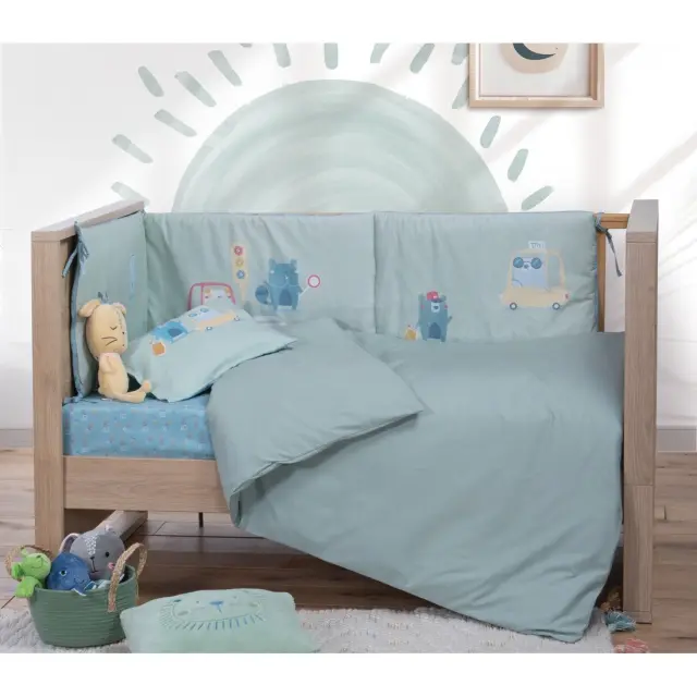 Παπλωματοθήκη Βρεφική 110x150 Nef-Nef Homeware Basic MINT