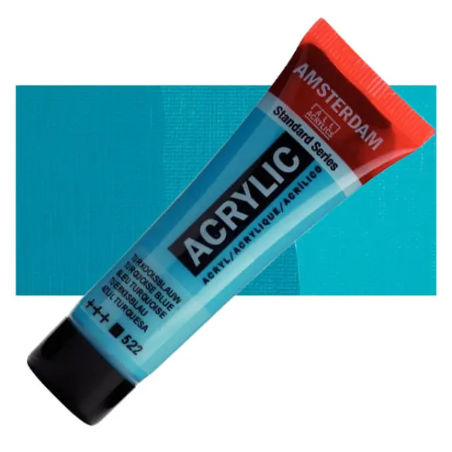 Ακρυλικό Talens Amsterdam 522 Turquoise Blue - 20ml