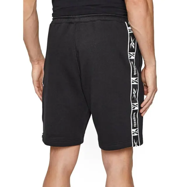 Reebok Identity Tape Shorts (HB5979-Black) - Μαύρο - XL 2