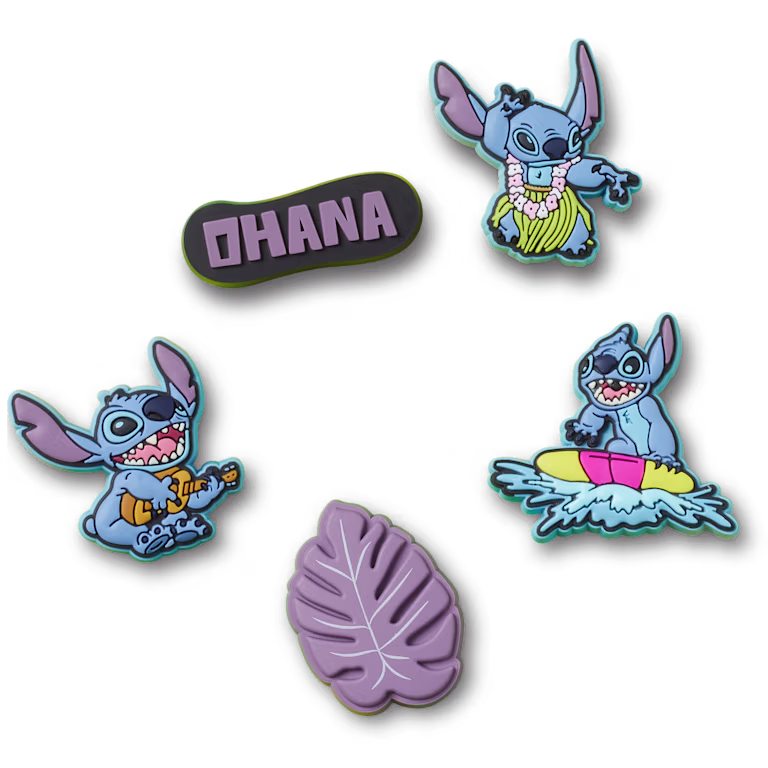 Crocs Jibbitz Charms Original Stich 5 Pack 10012920 - One Size