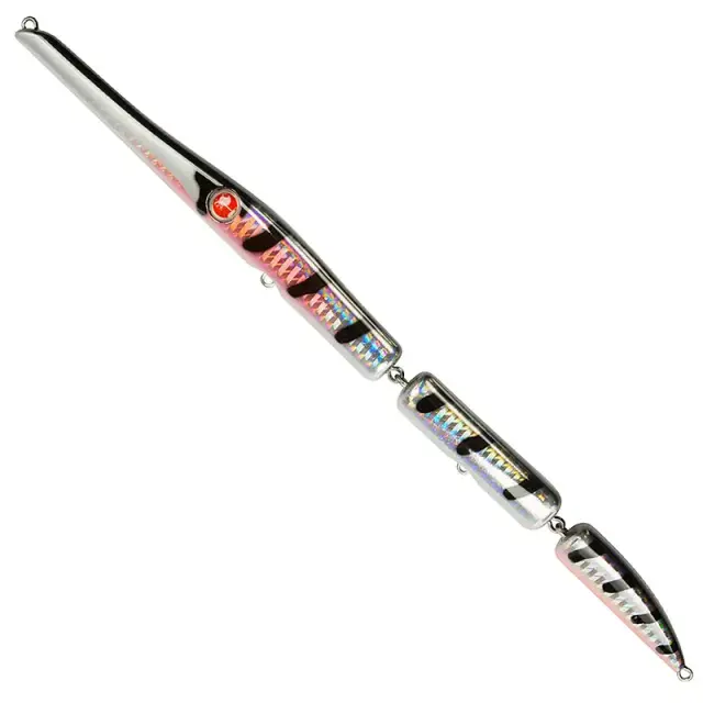 Τεχνητό Seaspin Strega 257 – Sinking Jointed Needlefish Swimbait με Αφαιρούμενη Ουρά Σιλικόνης BAR