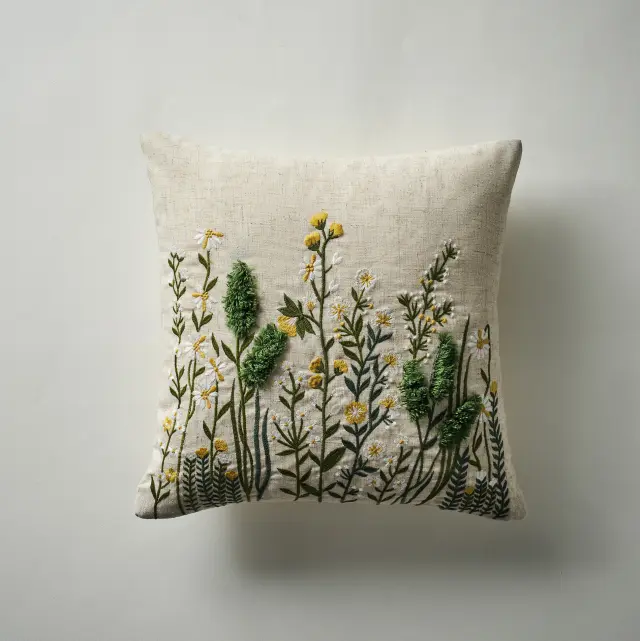 Μαξιλαροθήκη 40x40cm GOFIS HOME Florette 206