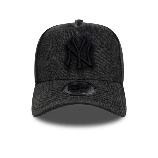 New Era Adult Denim Eframe MLB New York Yankees Cap Ανθρακί 60771822 (New Era) - One Size 2