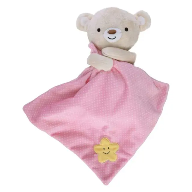 Free2Play My First Snuggle Friend Πανάκι Παρηγοριάς Αρκουδάκι Pink 2