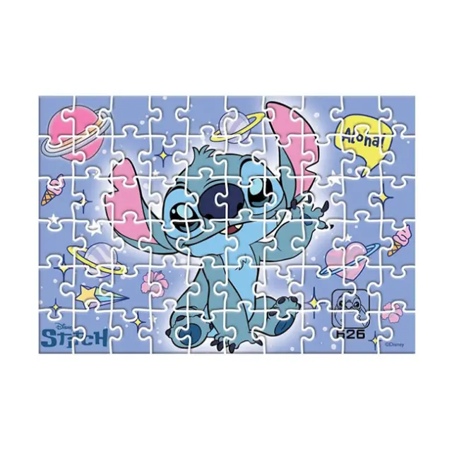 Luna Puzzle Κύλινδρος Stitch 2 σε 1/ 60 τεμ. (000565609) 2