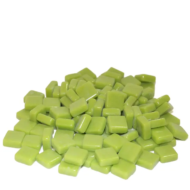 Γυάλινη Ψηφίδα Pure Glass PG32 - 10x10mm - Green - 100gr